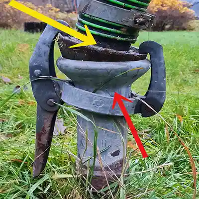 Koppling avskiljare hona och hane